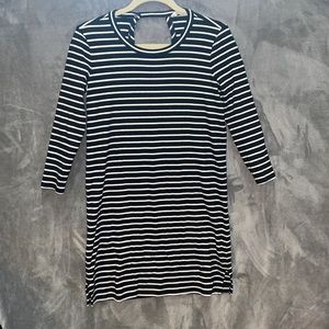 Madewell 100% cotton striped dress size XS